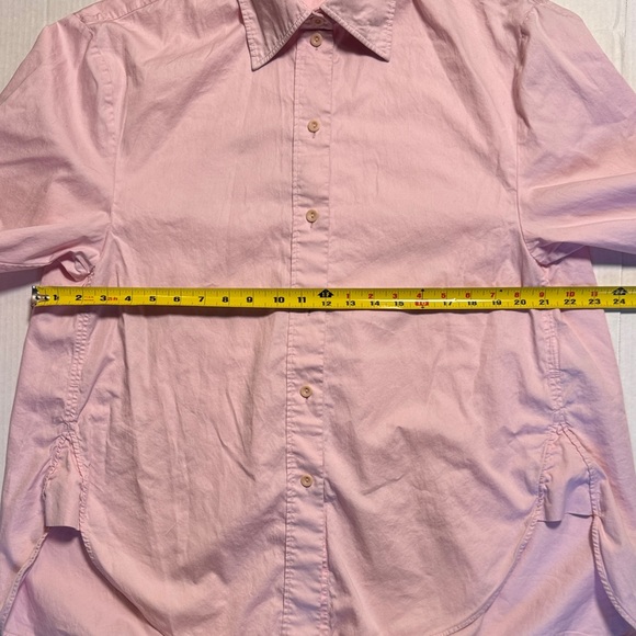 COS Light Pink Cotton Oversized Casual Women's Button Up Dress Shirt US 2 - Picture 3 of 9